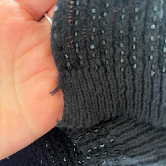 Lucky Brand beaded knit pullover - Picture 6 of 7